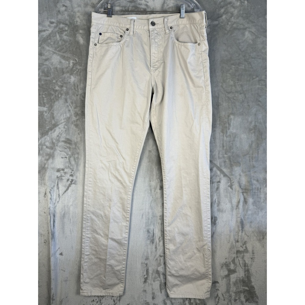 GAP 1969‎ Mens Slim Fit Khaki Chino Pants Size 34x36